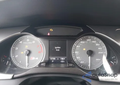 2012 Audi S4 3.0 Premium Plus from USA, damaged, VIN WAUBGBFL9CA115113